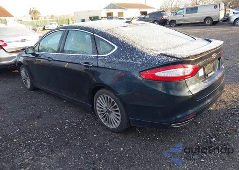 2014 Ford Fusion Titanium z USA, uszkodzony, nr VIN 3FA6P0K99ER244499